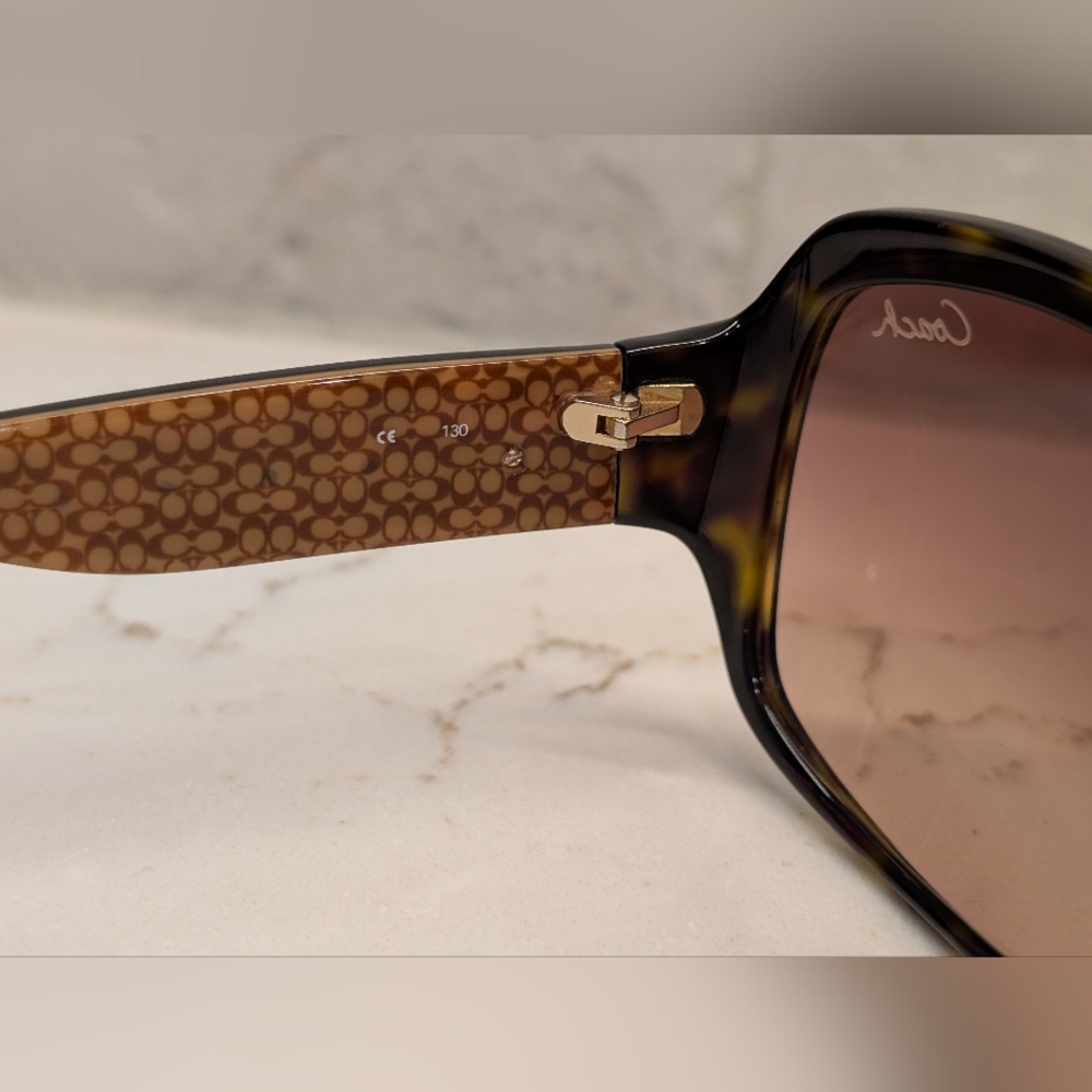 Coach Sunglasses - Brown Tortoise GUC - Picture 9 of 15